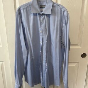 Michael Kors Men's Light Blue Dress Shirt